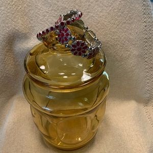 Silver tone with red accent’s bracelets